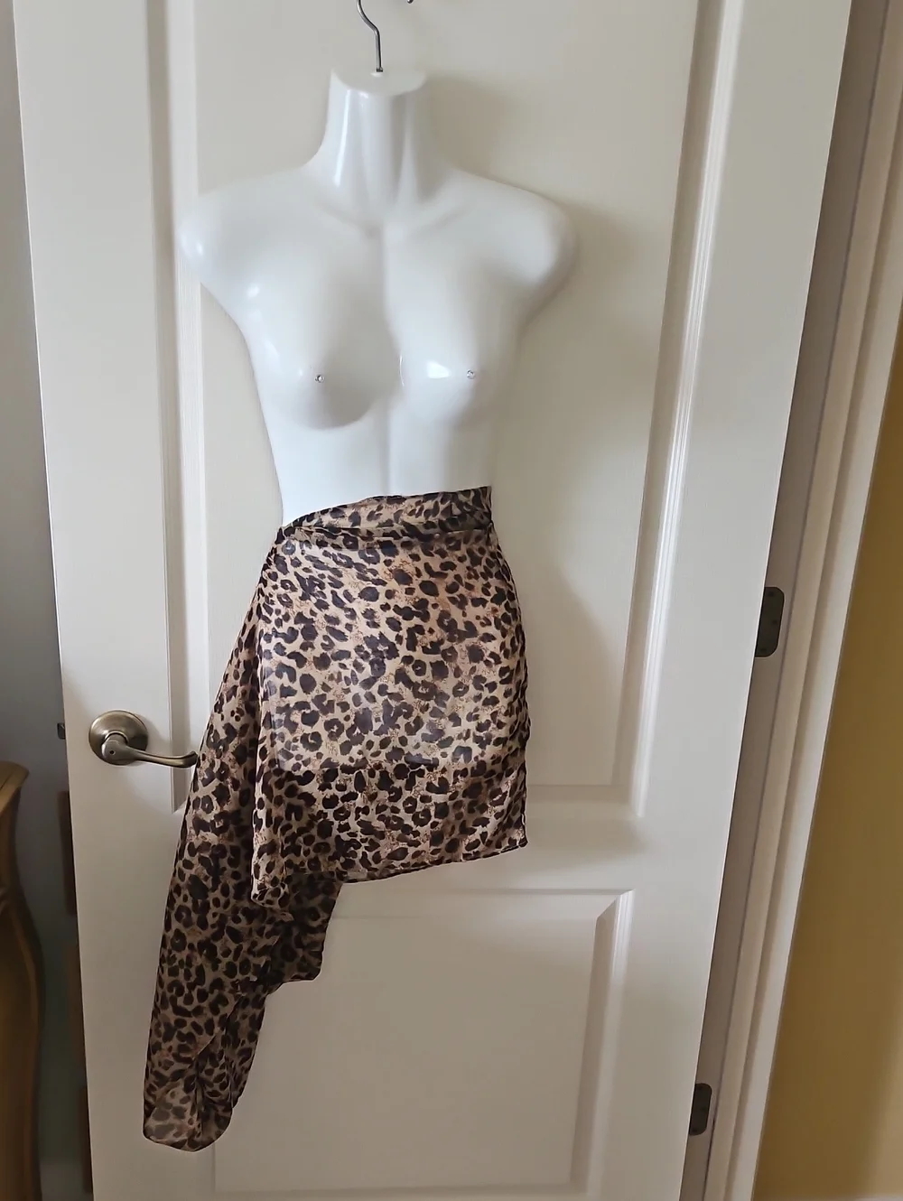 leopard print sarong infinity